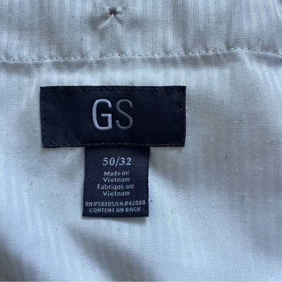 GS Taupe Men’s Dress Pants, Size 50 x 32 - Picture 5 of 9